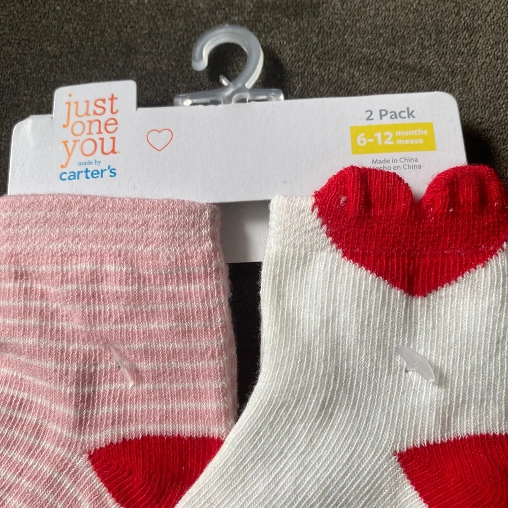 Baby Girl Heart Socks